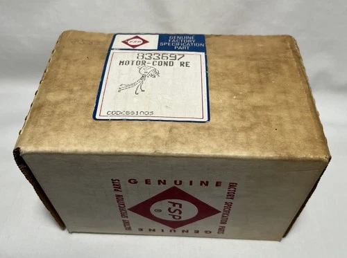Emerson Condenser Fan Motor 483019 833697| 115 V | 60/50HZ | 27 Amp NEW in BOX