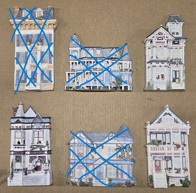 Brian Baker s Déjà Vu Collection House Houses Michaels Limited includes Box COA