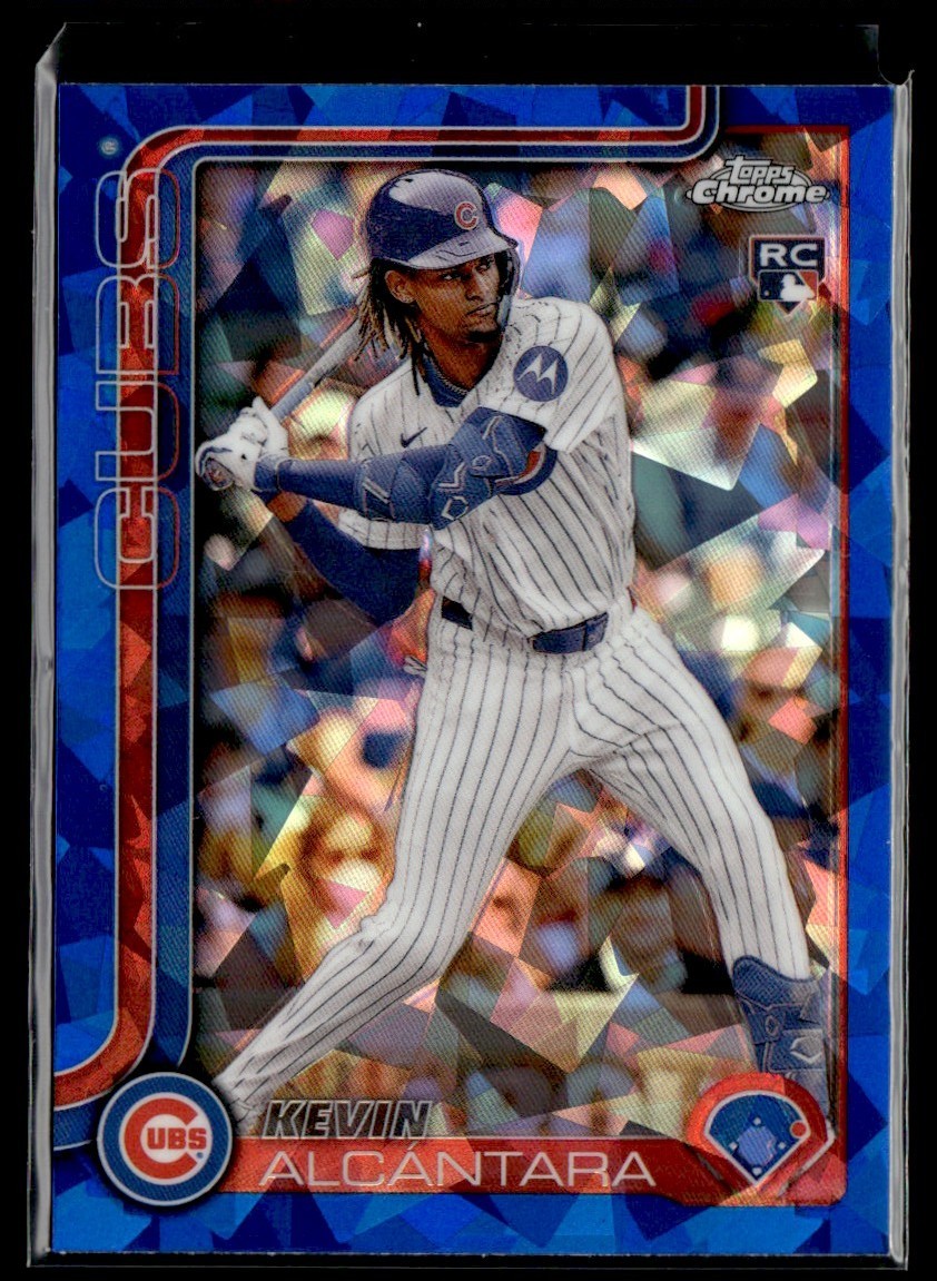 2025 Topps Chrome Sapphire Kevin Alcantara Rookie Cubs #173