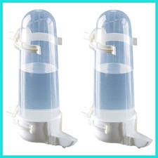 Pet Bird Waterer - 8.45 Fl Oz Automatic Parrot Water Feeder, Suspended Bird C...