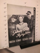 NTA movie TV photo 1950s pressbook JOHNNY COMES FLY Martha Stewart Harry Morgan
