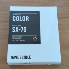 Impossible Color Instant Film for Polaroid SX-70, 8 Photos, 160 Asa, July 2014