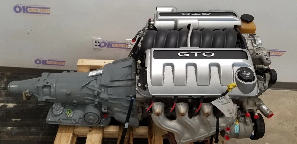 6.0 LS2 ENGINE WITH REMAN 4L60E AUTO TRANSMISSION 2006 PONTIAC GTO PULLOUT SWAP - Imagem 4 de 4