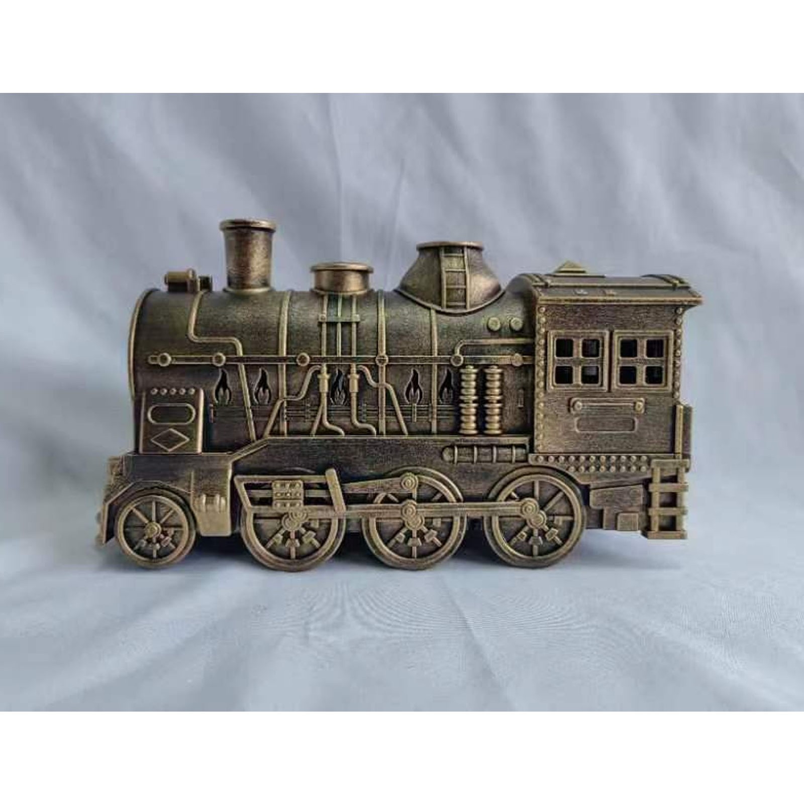 Train Humidifier 300ml Retro Train Shape Aromatherapy Diffuser With Waterless