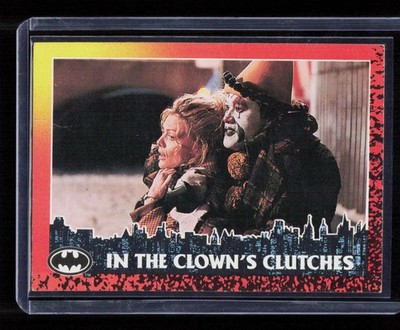 In the Clown's Clutches 1992 Topps Batman Returns #21