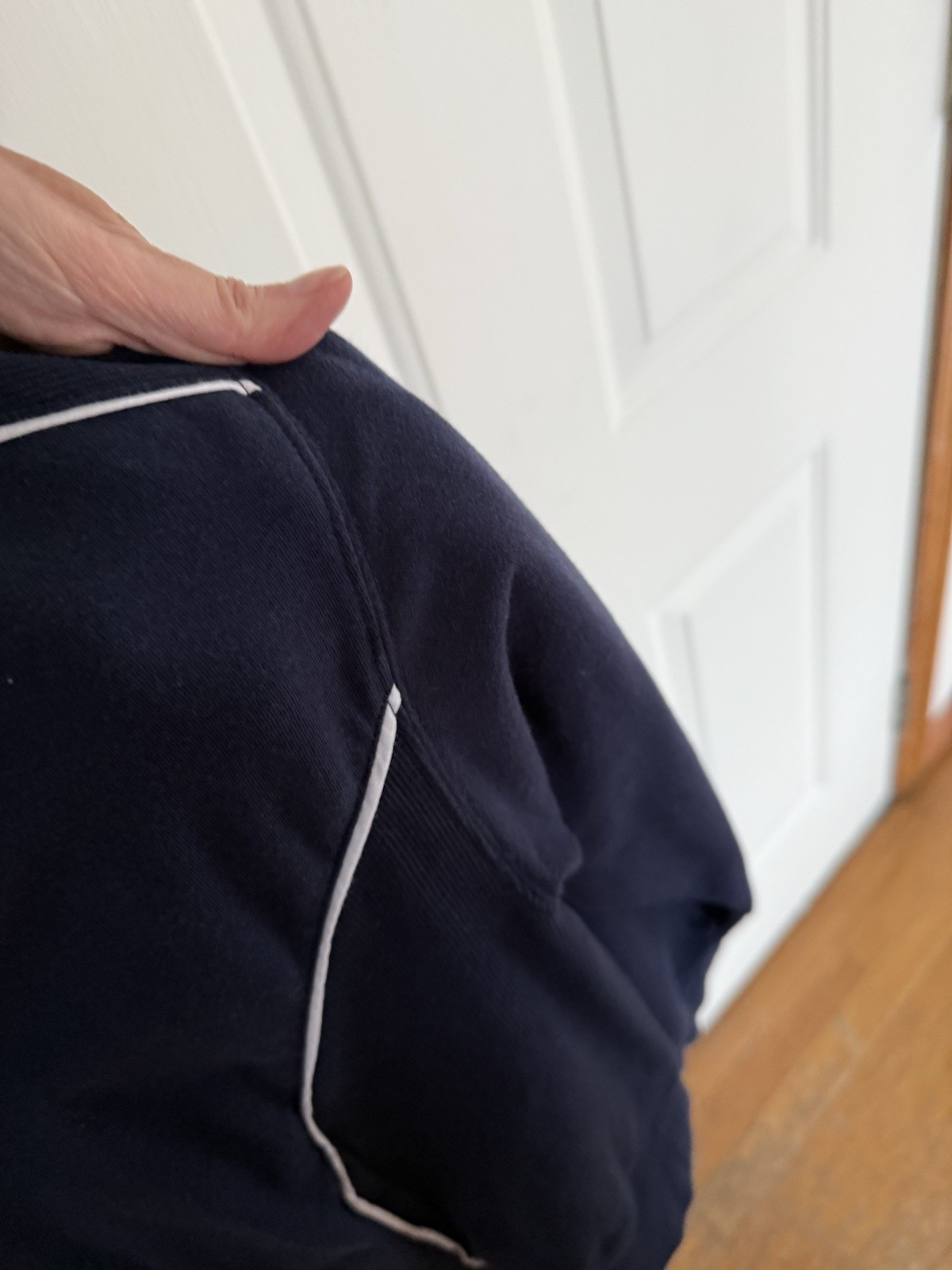 Euc Nuuds Cloud Tech Quarter Zip Pullover Size La… - image 3