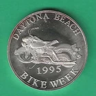DAYTONA BEACH BIKE WEEK 1995     .999 SILVER ROUND