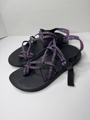 Chaco Women s ZX / 2 Cloud Dual Adjustable Straps Cushioned Black Sandal Size 10