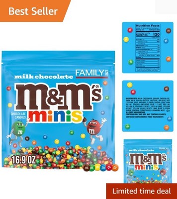 MINIS Milk Chocolate Summer Candy Bulk Summer Snacks, Family Size, 16.9 Oz Re...