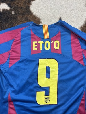 FCバルセロナ エトー 9番 シャツ　サッカー　ユニフォーム FCバルセロナ エトー 9番 シャツ サッカー ユニフォーム バルセロナ(FC