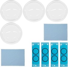 Car Camera Lens Protector Clear Anti-Rain Anti-Glare Backup Camera Shield 4PCS