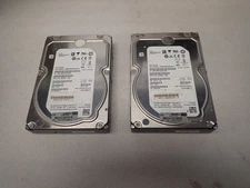 Lot of (2) HP 867803-002 Seagate ST4000NM0175 4TB 3.5" SAS 7200RPM Server HD