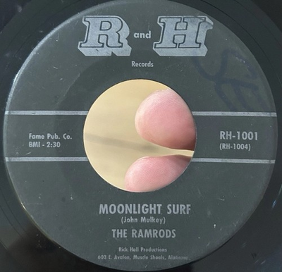 #ad #ad RARE Alabama Surf Garage 45 THE RAMRODS Night Ride Ramp;H Muscle Shoals VG * $225.00