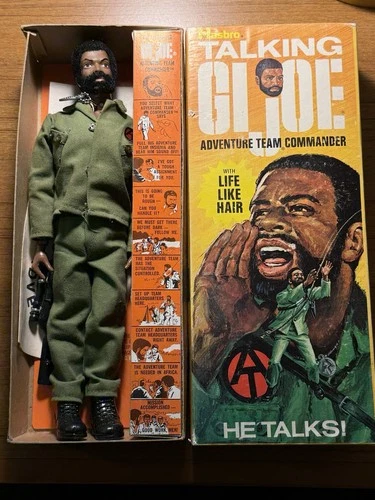 Vintage 1967 Hasbro  GI Joe Talking Action Soldier W/ Box & Papers - MINT