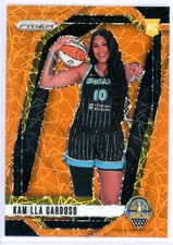 2024 KAMILLA CARDOSO - Panini Prizm WNBA #149 Orange Velocity Prizm (RC) Sky
