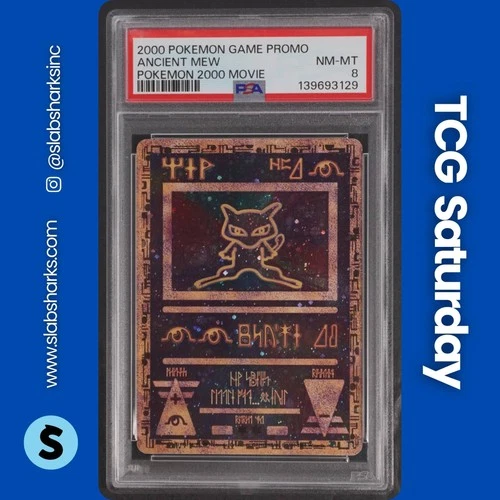 2000 POKEMON MOVIE GAME PROMO #NNO ANCIENT MEW PSA 8