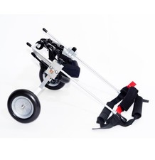 NEW XS 9-14" Adj. Dog Wheelchair Disabled Hind Legs Lightweight 2 Wheel