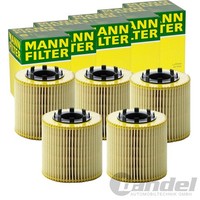 5X Mann-Filter HU 923 X ÖLfilter MIT Dichtung Filtereinsatz 5-STÜCK!
