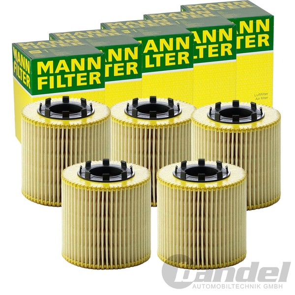 5X Mann-Filter HU 923 X ÖLfilter MIT Dichtung Filtereinsatz 5-STÜCK!-image