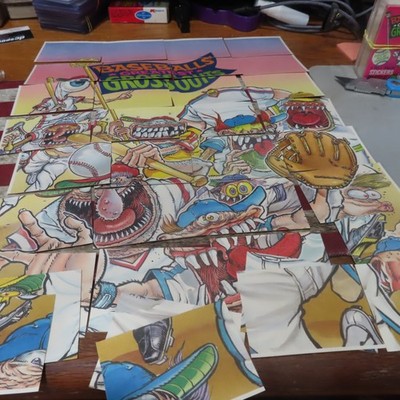 1988 Leaf Baseball's Greatest Gross-Outs 36 Cards Puzzle Set | eBay