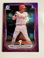 2026 Bowman Baseball Anderson Araujo 1st Reptilian Fuchsia Refractor /199 #BCP-8