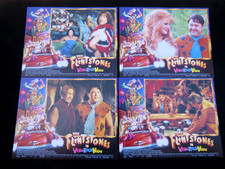 THE FLINTSTONES in VIVA ROCK VEGAS - Juego de 8 tarjetas de vestíbulo DREW STRUZAN Zany Art 2000