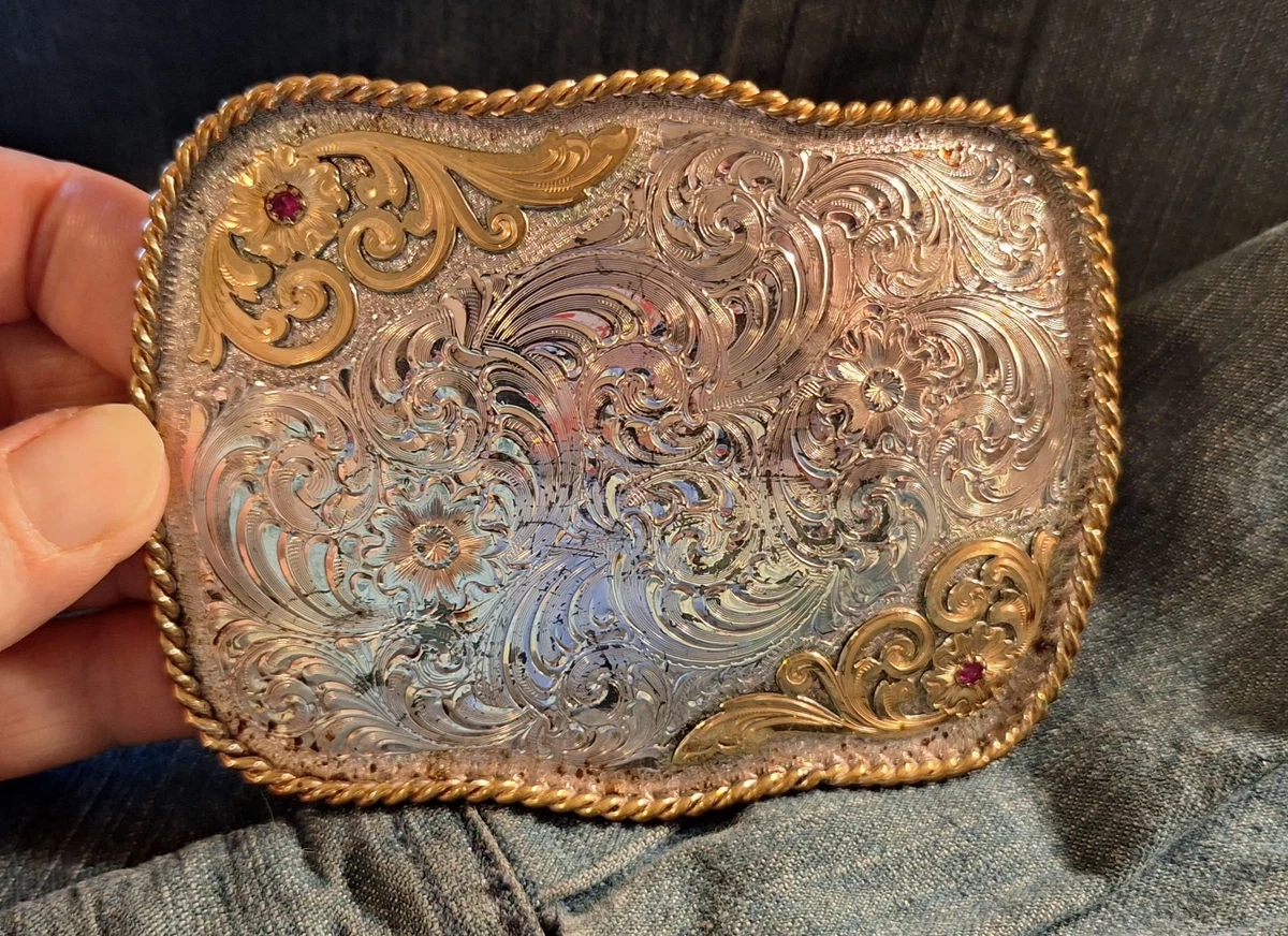 Red Cowboy & Western Vintage Belt Buckles for sale | eBay display picture 2