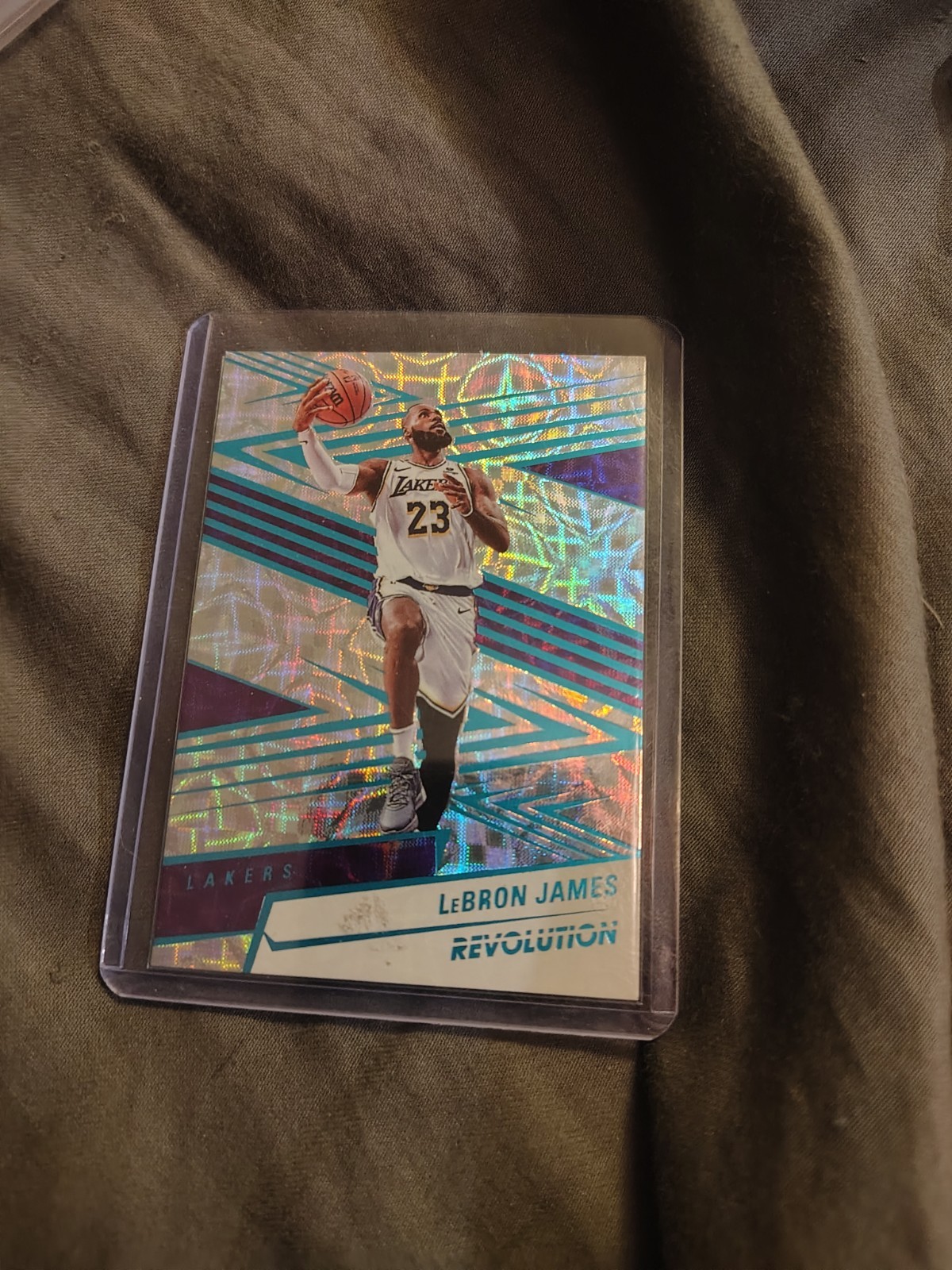 2024-25 Panini Revolution - LeBron James #31 Teal Scope /35