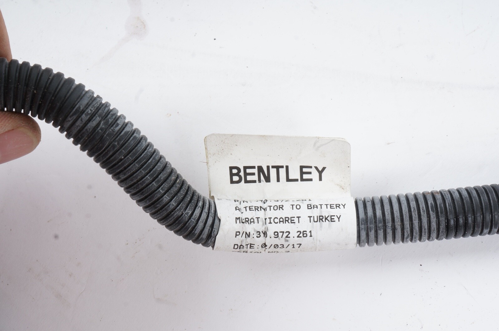 2010 - 2020 Bentley Mulsanne Alternator Wire Wiring Harness Cable