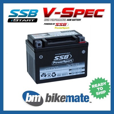 Battery AGM VSPEC  for HONDA CRF 125 FB 2021 2022 2023 2024 2025