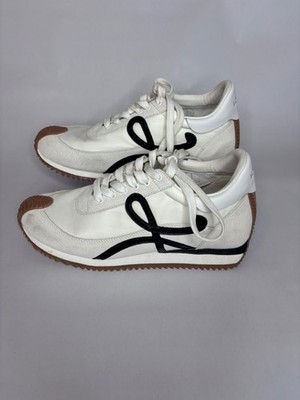 LOEWE Flow Runner Sneakers White & Black | EU 39 / US Women s 8.5 | Worn Twice