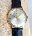 Vintage Seiko Champion mechanical watch, gold plated, crosshair sector dial,runs
