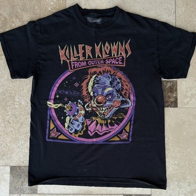 Killer Klowns From Outer Space T Shirt Horror Movie Size Medium Black