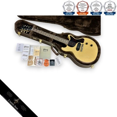 Gibson Custom Shop Murphy Lab 1960 Les Paul Junior Double Cut TV gelb