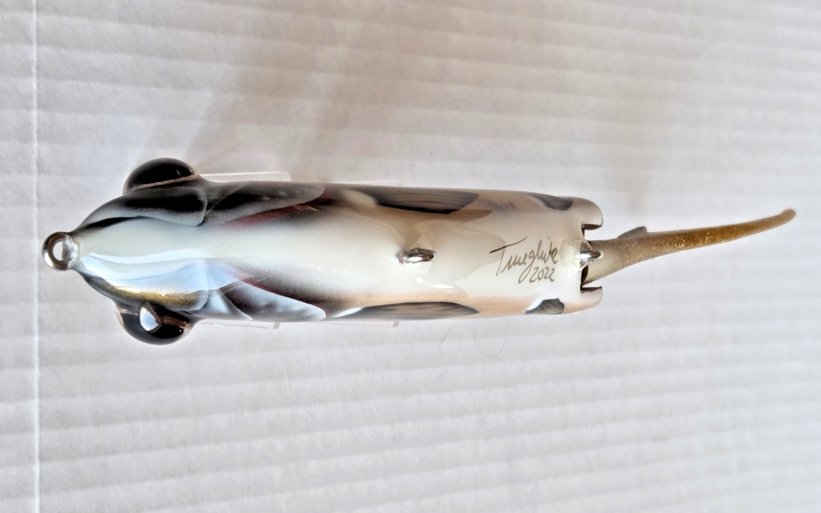 6-1/2" True Glide Hustler RT 2022 Muskie Glide Bait Jerkbait Fishing Lure - Image 3