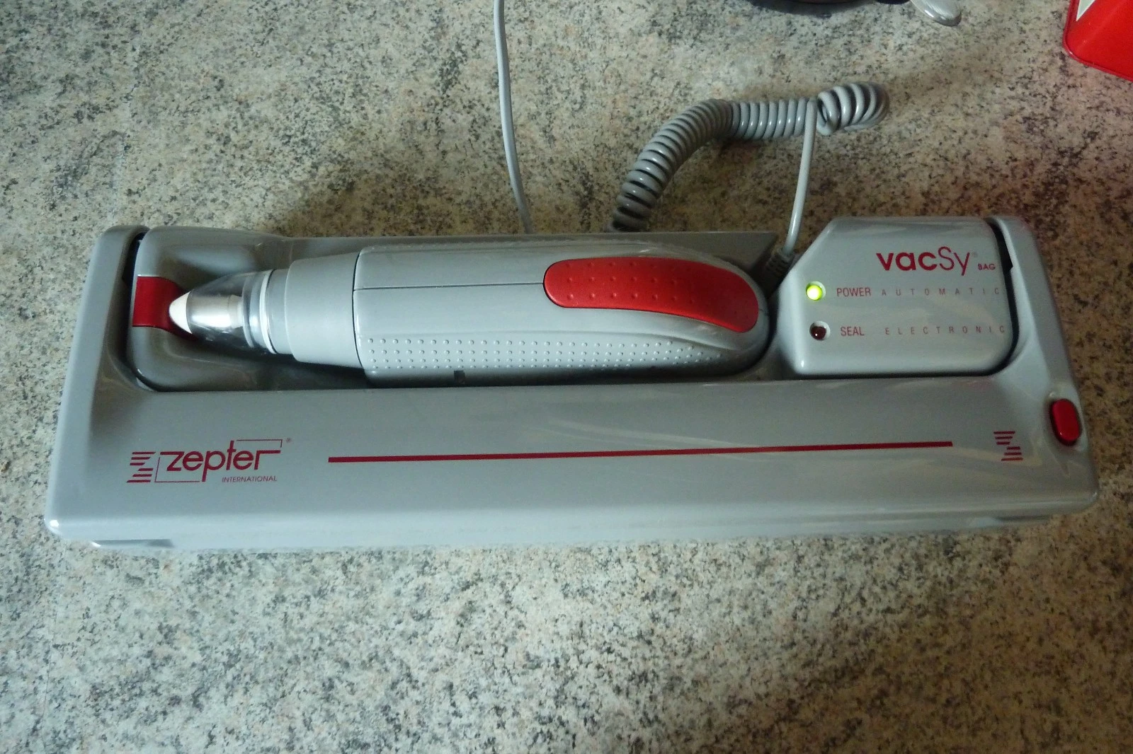 Zepter Vacsy Vacuum Sealer VG-017-P Rare
Opens in a new window or tab