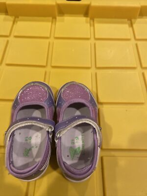 Tsukihoshi Baby Girl 6.5 Pink Sparkle & Purple | eBay