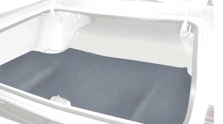 1970-76 DODGE DEMON DART PLYMOUTH DUSTER SCAMP TAPETE DE VINIL TRONCO CINZA HOUNDSTOOTH - Imagem 2 de 3