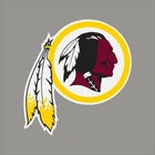 Washington Redskins Vinyl Sticker Decal Car Window Wall