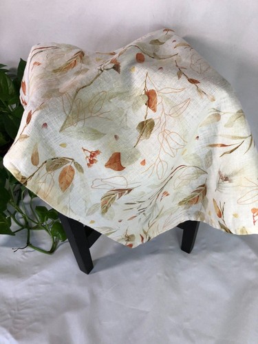 100% Linen Kitchen Towel _Leaves_ European Flax - Picture 6 of 6