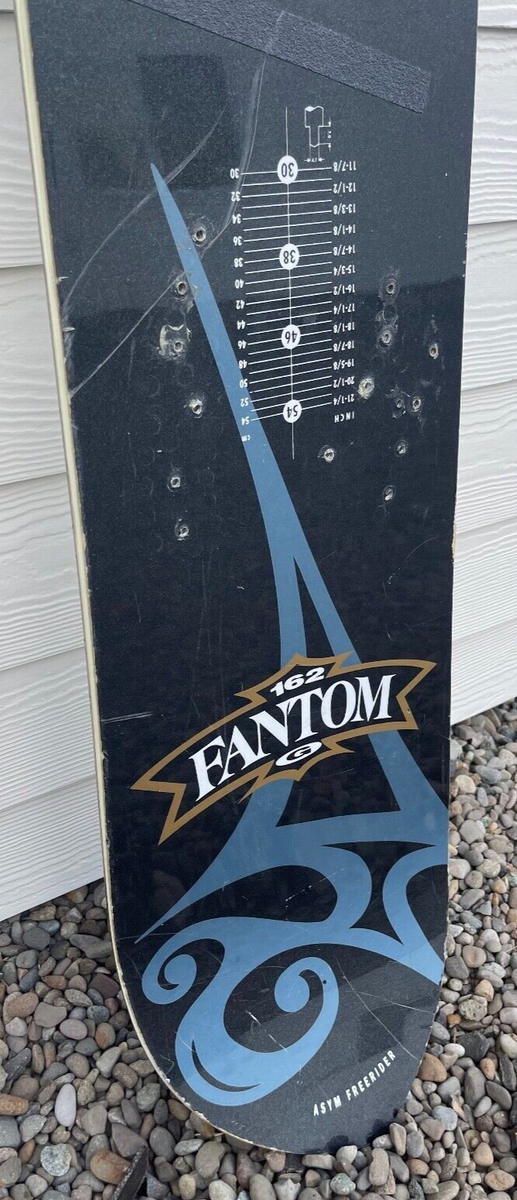 Vintage 1990s Kemper FANTOM Snowboard 162 162cm no bindings rare