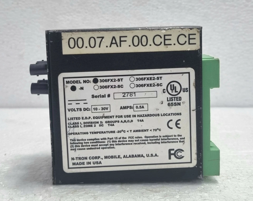 N-Tron 306FX2-ST Industrial Ethernet Switch | N-Tron 306FX2 - Image 3 of 4