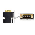24+1Pin DVI Male to HDMI Female adapter Gold-Plated M F Converter For HDTV LCD L