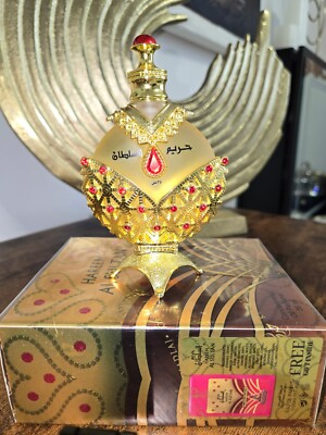 Hareem Al Sultan Concentrated Perfume Oil 35 ML w/ Free 7oz Mini Bottle