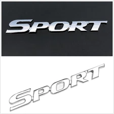 Car Trunk Accessories Fender Door Emblem Badge Decals Sticker Sport Racing Logo