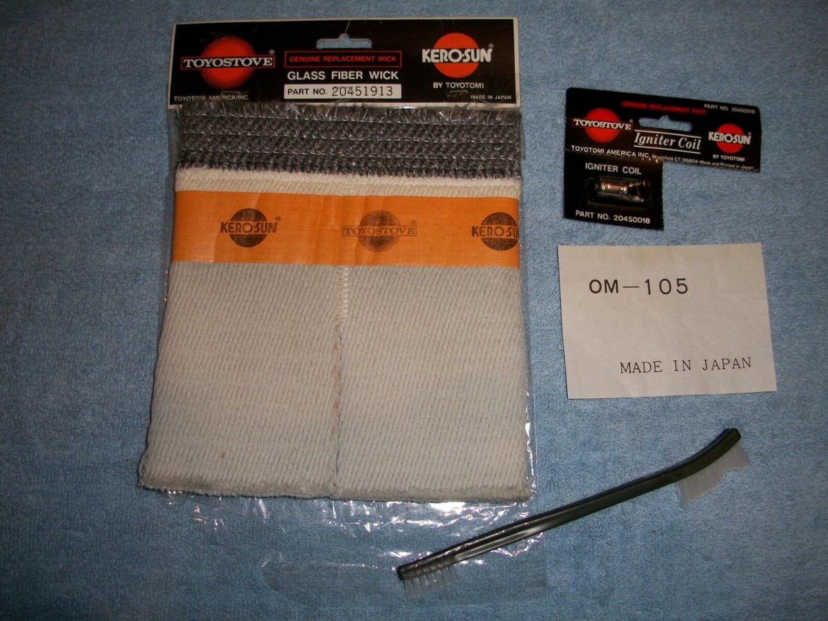 KEROSUN DIRECTOR ORIGINAL WICK u0026 IGNITER, WICK BRUSH,TUNE UP KIT 008075 |  eBay