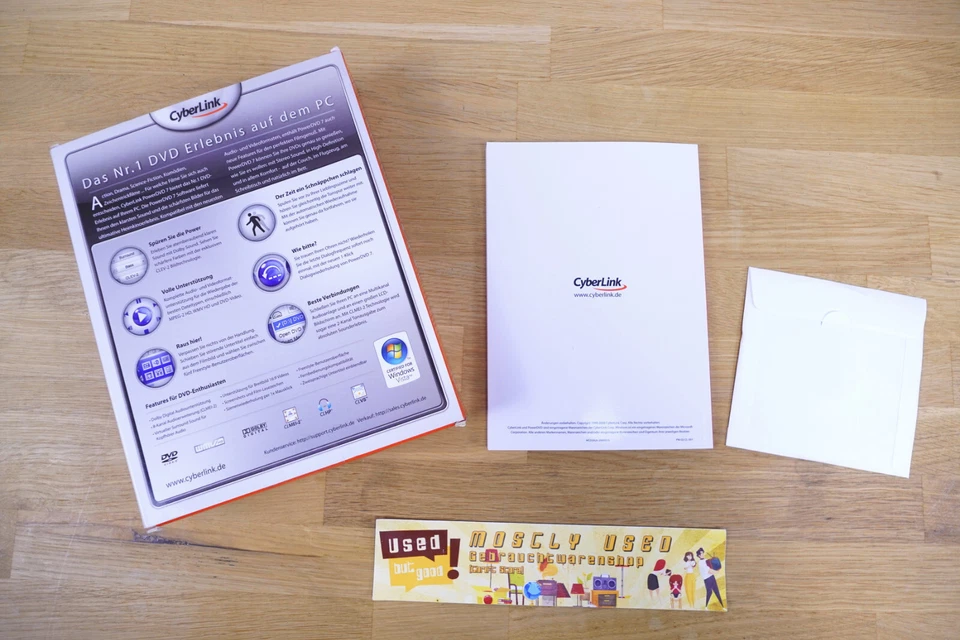 CYBERLINK PowerDVD v7 - CD | OVP | PRE-LOVED | VG+ - Bild 2 von 4