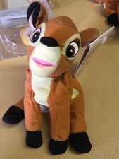 3 NEW Disney's Bambi Character Beanies - Bambi, Thumper, Flower