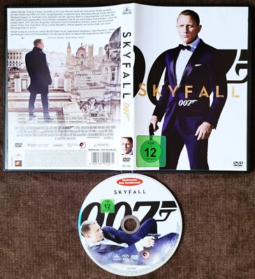 DVD James Bond 007: Skyfall - Agententhriller 143 min. mit Daniel Craig