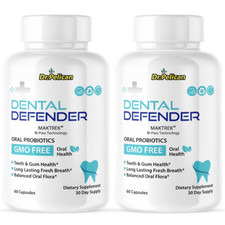Dental Defender- Oral Support- 2 Bottles- 120 Capsules